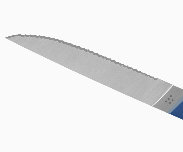 The Misen Steak Knives feature 30 pointed tips each.