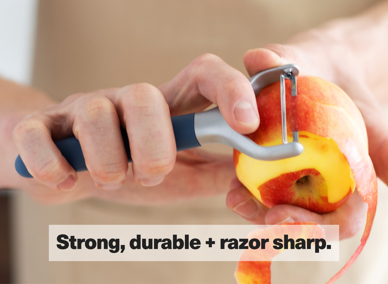 Strong, durable + razor sharp.
