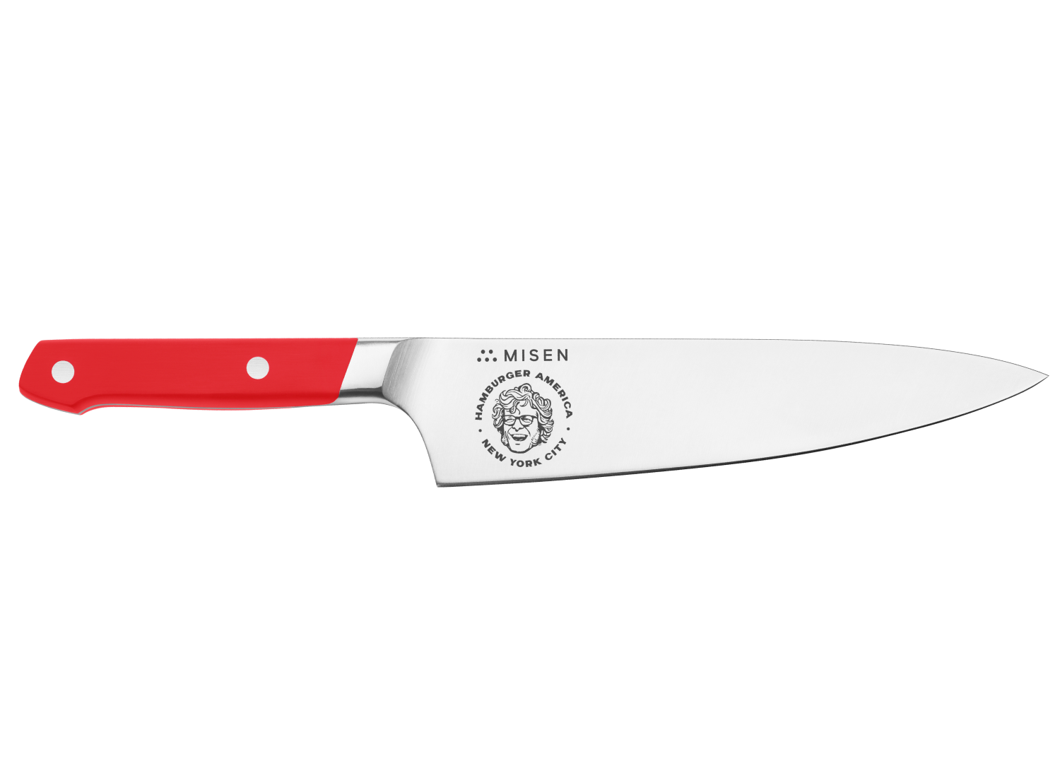 Misen x George Motz - Hamburger America 8 inch Chef's Knife