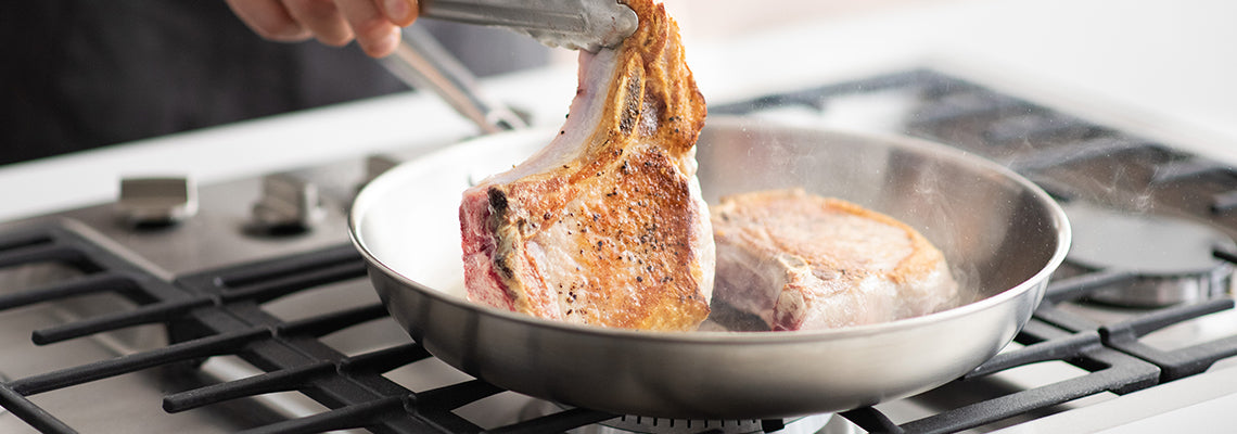 Pre-Seasoned Carbon Steel Frying Pan
