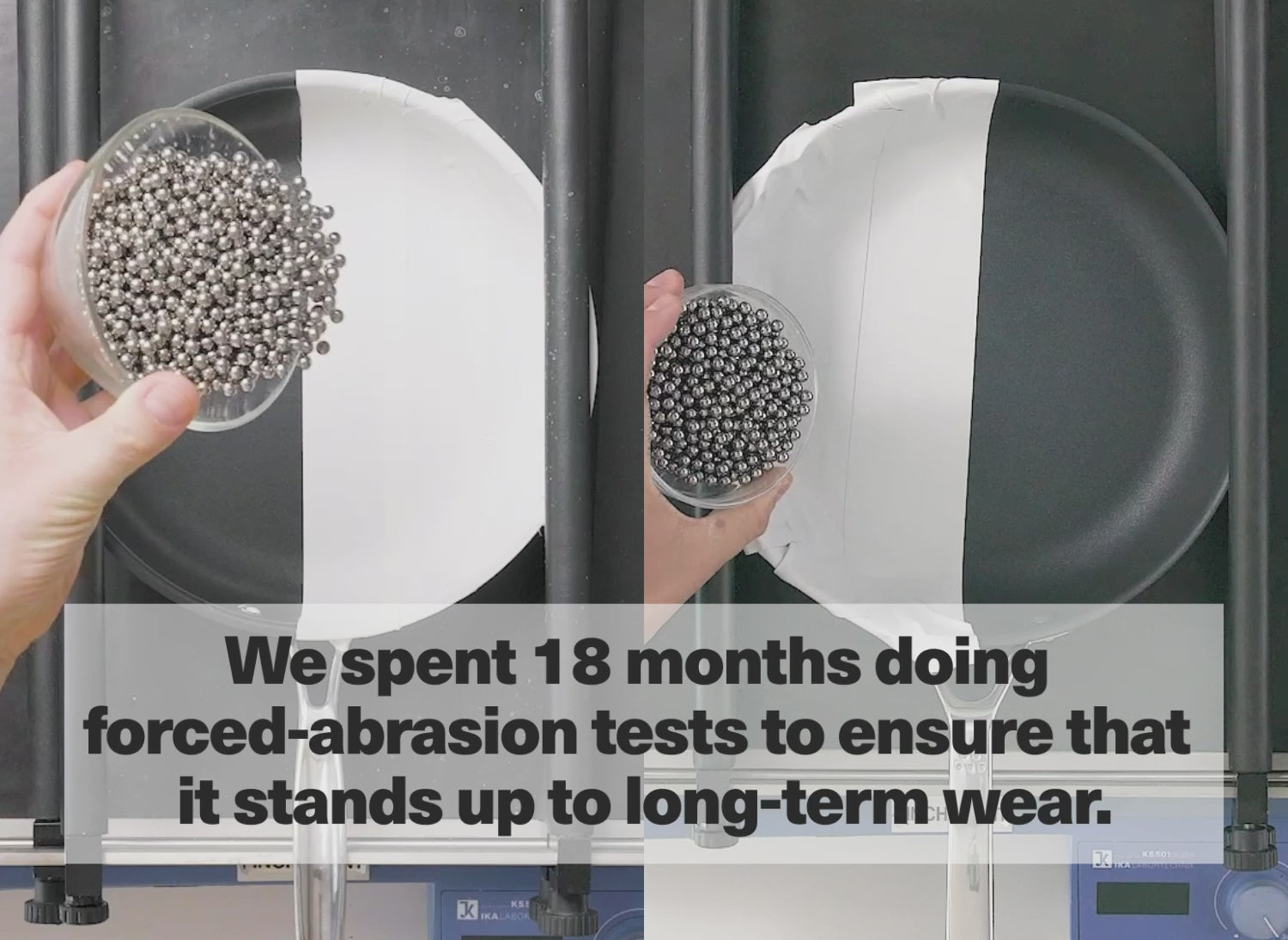We spent 18 months doing forced-abrasion tests to ensure that it stands up to long-term wear.