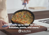 "Oven-safe up to 450° for delicious frittatas, pasta, and more." - The Kitchn